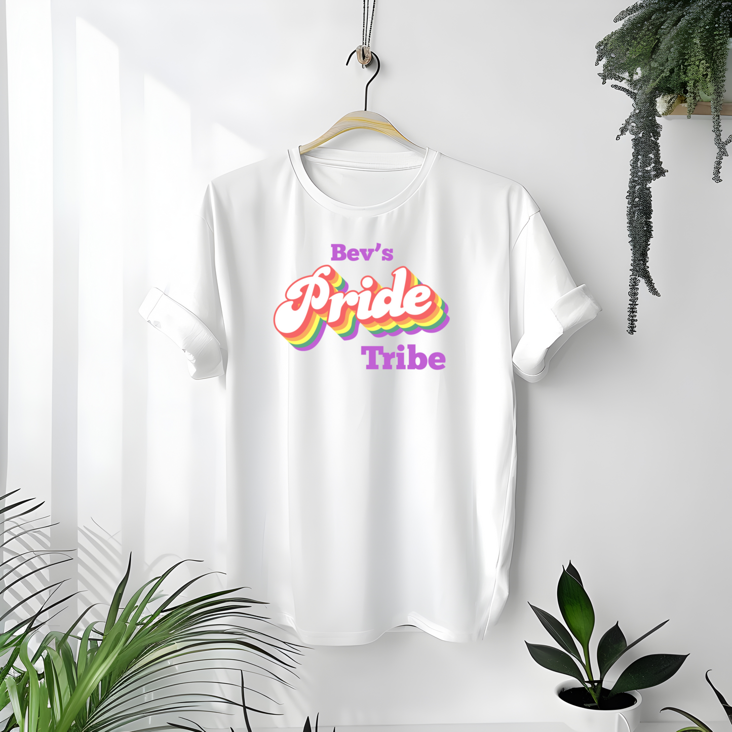 Bev’s pride tribe tee