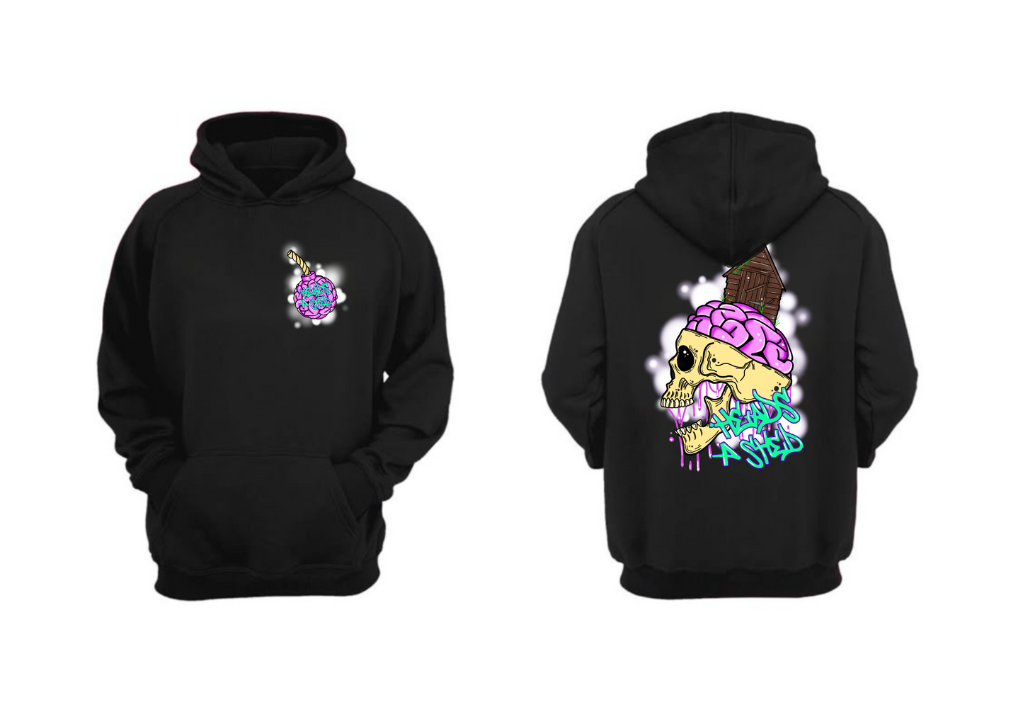 Anna F**in Plummer hoodie. Heads a shed limited addition