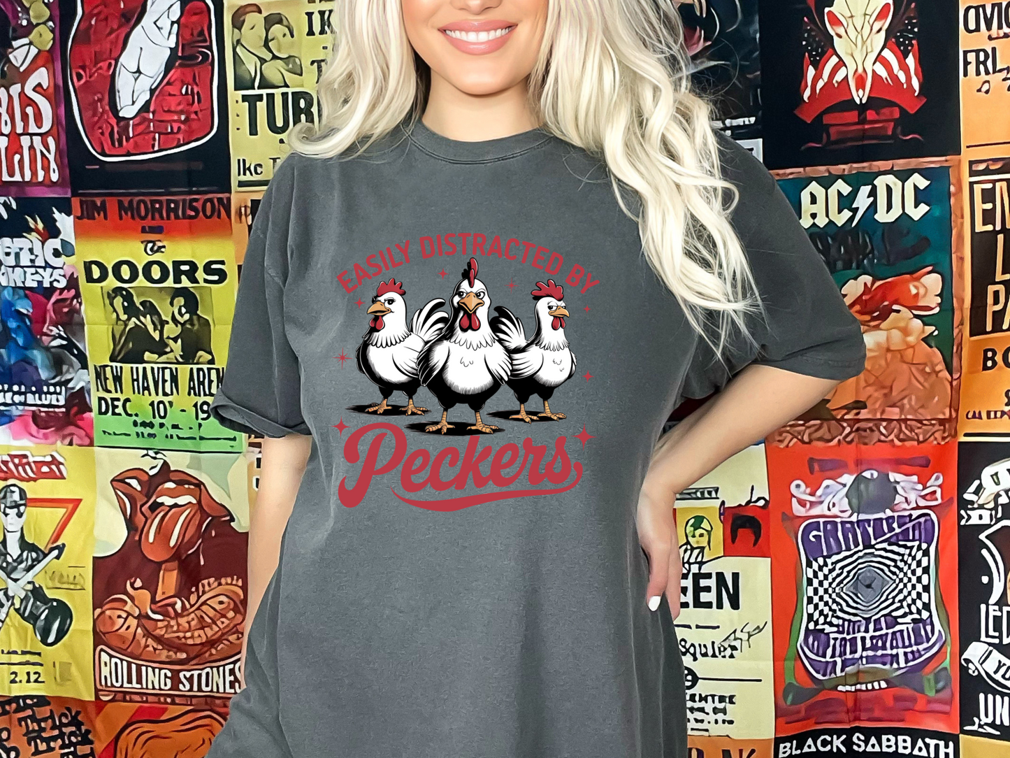 Peckers tee