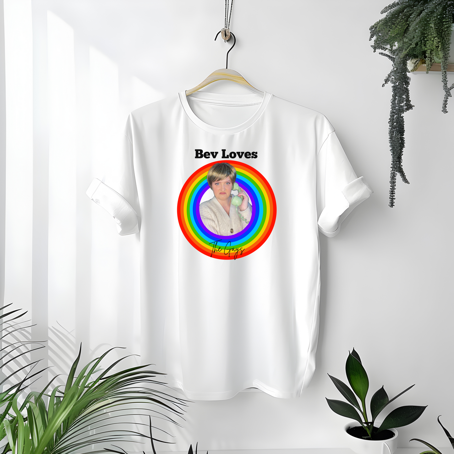 Bev loves the gays tee